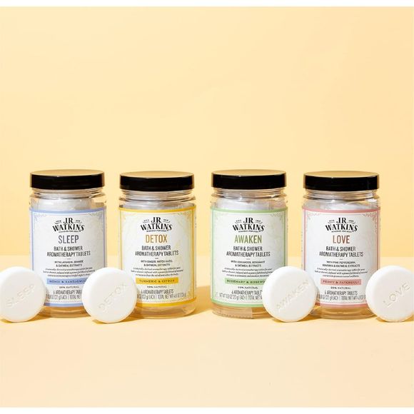 J.R. Watkins Sleep Bath & Shower Tablets, Monoi & Sandalwood Shower Steamers - Picture 8 of 8